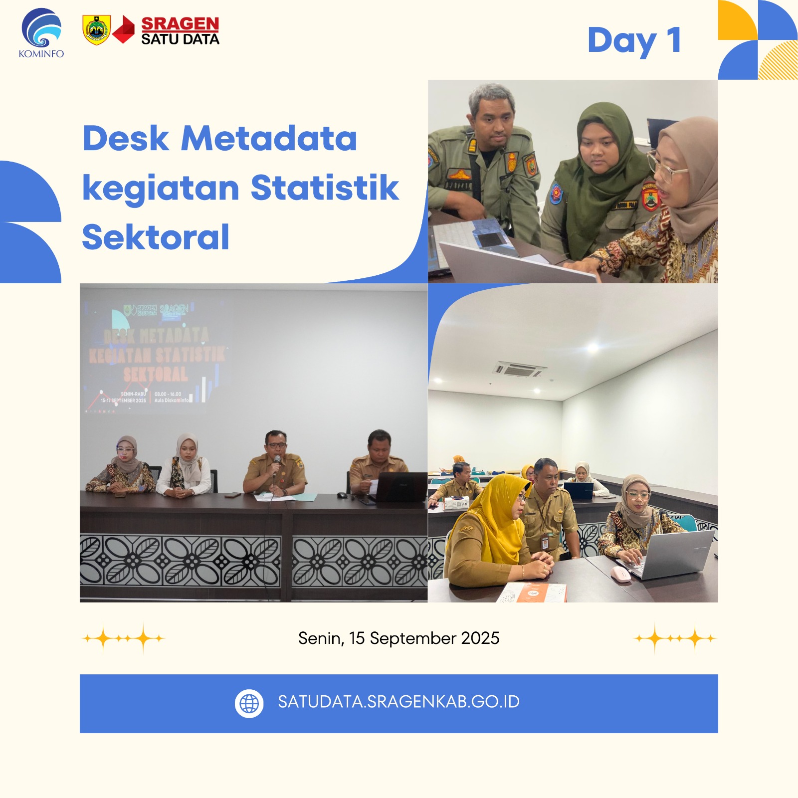 Desk Metadata 2025: Diskominfo Sragen Dorong OPD Sajikan Data Akurat